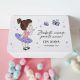 Cufar amintiri balerina personalizat cu nume