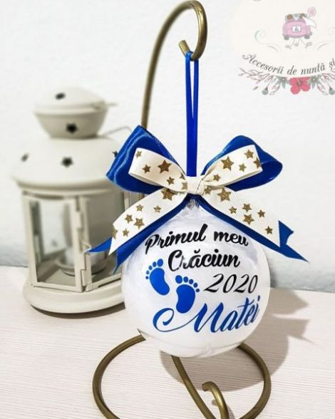 glob personalizat Craciun