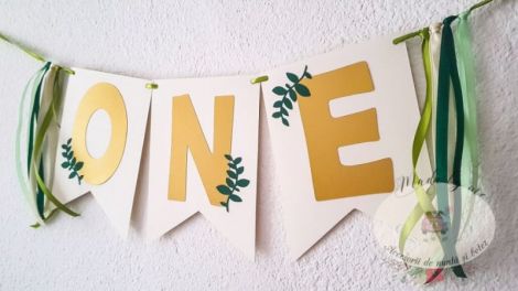 Set decoratii aniversare One year
