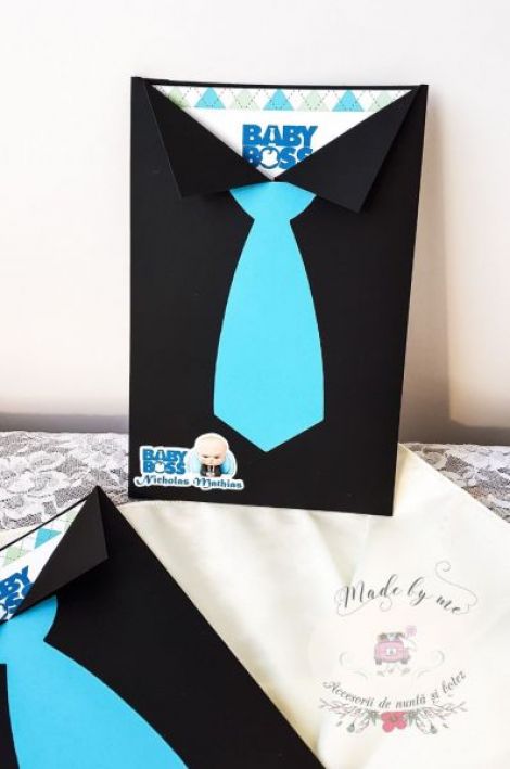 Invitatie botez Baby Boss