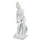 Statueta mare din rasini cu un soldat spartan 