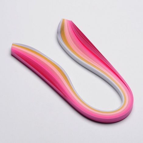 Hartie Quilling roz gradual