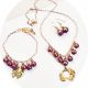 set oriental cu jad violet