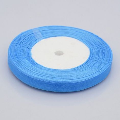 Panglica Organza cyan
