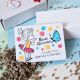 Marturii magneti botez pictate manual balerina