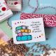 Martisor cu magnet carti cu mesaj handmade