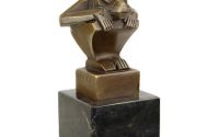 Maimutica - statueta din bronz 