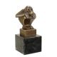 Maimutica - statueta din bronz 