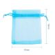 Saculeti organza albastru 15x10