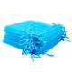 Saculeti organza albastru 15x10