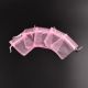 Saculet organza roz 15x10