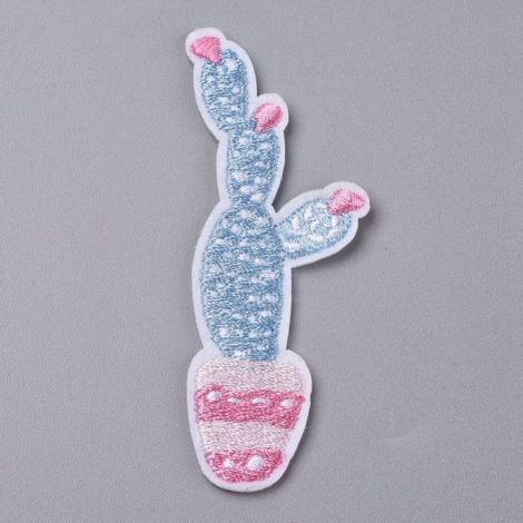 Sticker brodat cactus