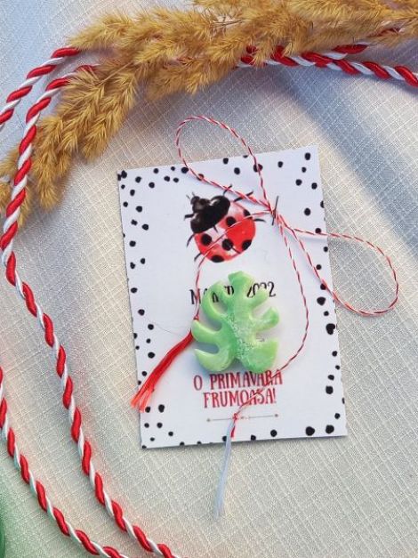 Martisor " monstera"