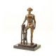 Nud - statueta erotica din bronz
