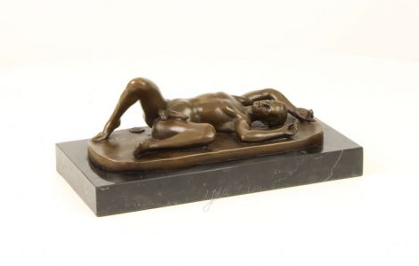 Nud - statueta erotica din bronz