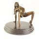 Nud - statueta erotica din bronz 