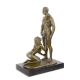 Cuplu facand dragoste- statueta din bronz 