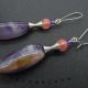 Cercei ametist agate cuart cod594