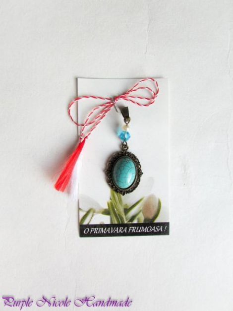 Vara - pandantiv martisor margele