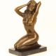 Nud - statueta erotica din bronz