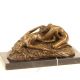 Cuplu facand dragoste- statueta din bronz