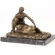 Cuplu facand dragoste- statueta din bronz