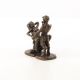 Satir si femeia  - statueta erotica din bronz 