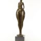 Nud mare - statueta din bronz pe soclu din marmura