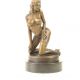 Nud - statueta erotica din bronz