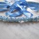 centur margele albastra accesoriu par