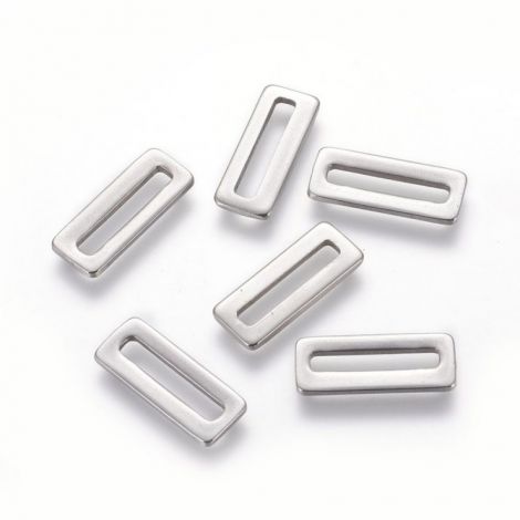 Link dretunghiular otel inoxidabil 20x8x1.5mm