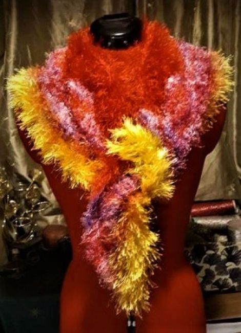 Esarfa fluffy