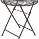 Masa de gradina din fier forjat antik black