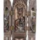 Sfanta Maria - statueta triptica din rasini 