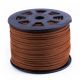 Snur suede Saddle Brown 3.0x1.4mm