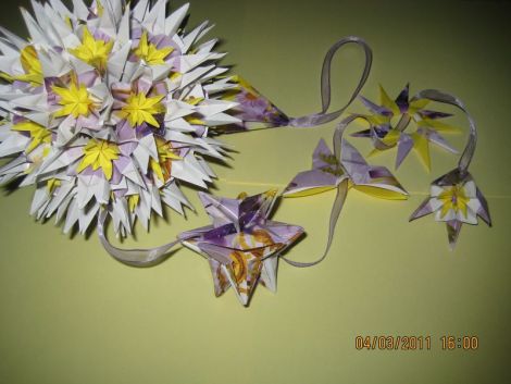 Decoratiune origami