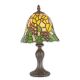 Lampa Tiffany din bronz cu decoratiuni cu struguri