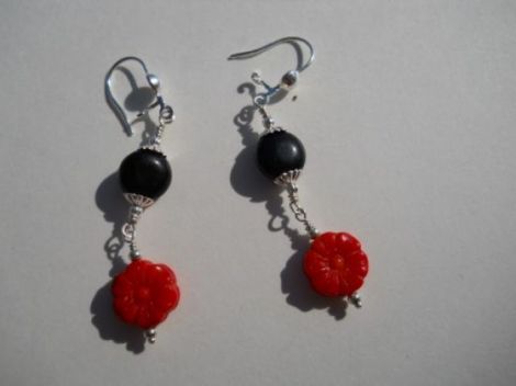 Cercei Floare De Coral