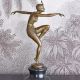 Dansatoare Art Deco- statueta din bronz 