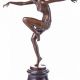 Dansatoare Art Deco- statueta din bronz 