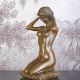 Femeie cu colier- statueta erotica 