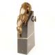 Pantera coborand-statueta din bronz 