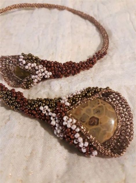 Colier Torque Ocean Jasper -Rezervat