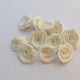 Trandafiri satin ivory