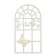 Decoratiune fereastra din metal antik white