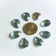 Cabochon lacrima acril turcoaz deschis 18x13 mm