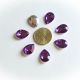 Cabochon lacrima acril mov 18x13 mm