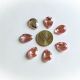 Cabochon lacrima acril roz 18x13 mm
