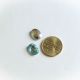 2buc Cabochon oval acril turcoaz 14x10 mm