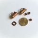 6 buc accesorii metalice cupru